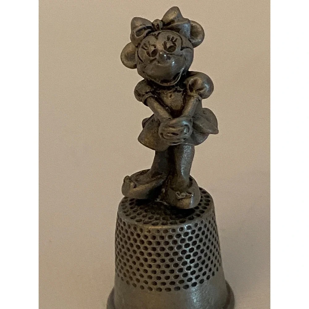 Minnie Mouse Disney Pewter Thimble